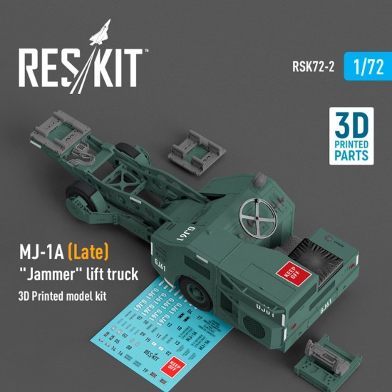 1/72 MJ-1A (Late) "Jammer" Lift Truck (3D Printed model kit)