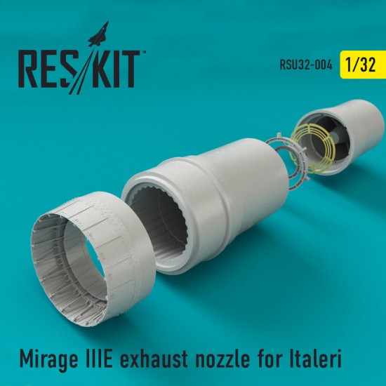 1/32 Mirage IIIE Exhaust Nozzle for Italeri kits