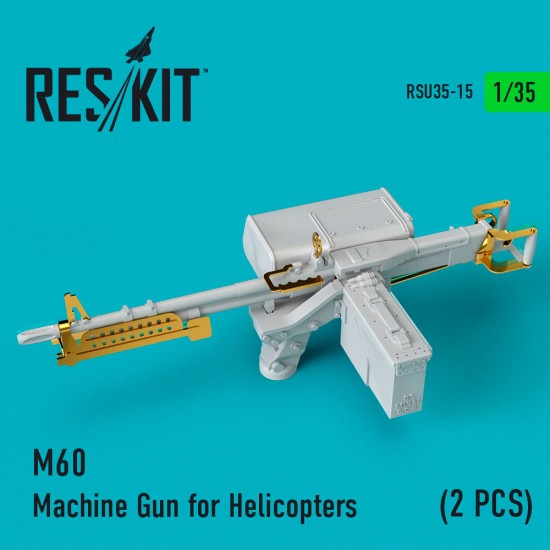 1/35 Browning M60 Machine Gun for Helicopters (2 pcs)