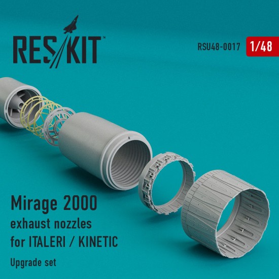 1/48 Mirage 2000 Exhaust Nozzles Italeri for Italeri kits