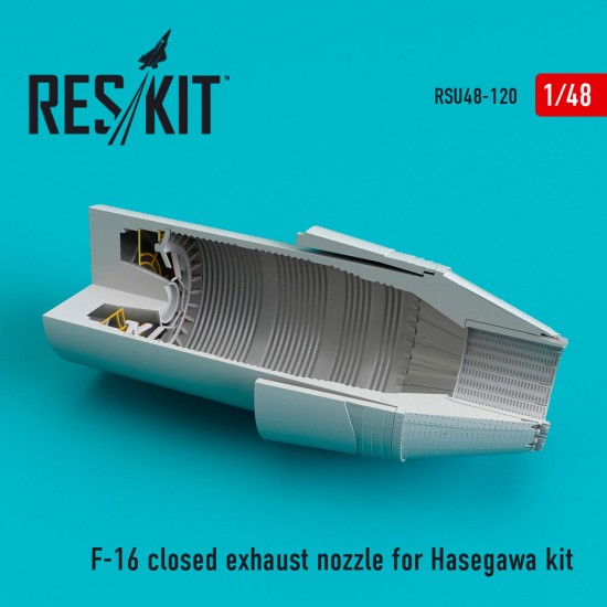 1/48 General Dynamics F-16 Fighting Falcon (F100-PW) Closed Exhaust Nozzle for Hasegawa