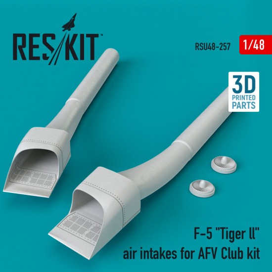 1/48 F-5 Tiger II Air Intakes for AFV Club kit (3D Printing)