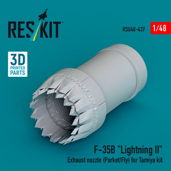 1/48 F-35B Lightning II Exhaust Nozzle (Parked/Fly) for Tamiya kit 