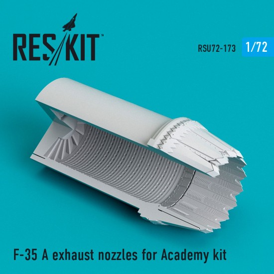 1/72 Lockheed Martin F-35A Lightning II Exhaust Nozzles for Academy kit