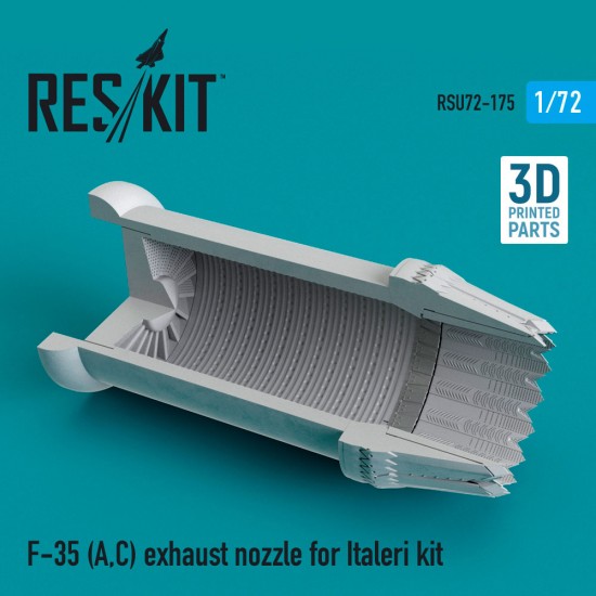 1/72 F-35 (A, C) Lightning II Exhaust Nozzle for Italeri kit