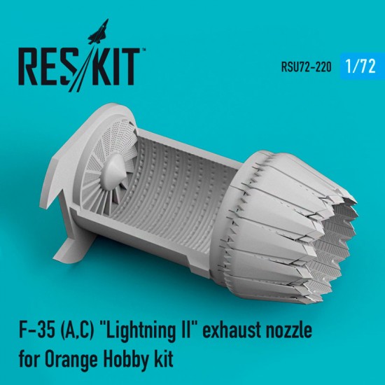 1/72 F-35 (A,C) Lightning Ii Exhaust Nozzle for Orange Hobby Kit