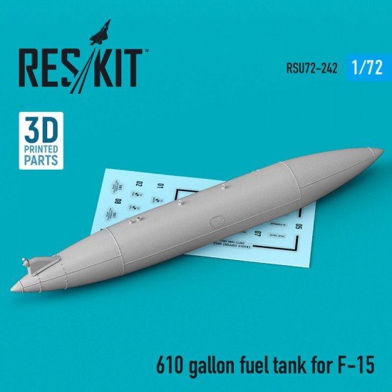 1/72 610 Gallon Fuel Tank for F-15 (1pcs)