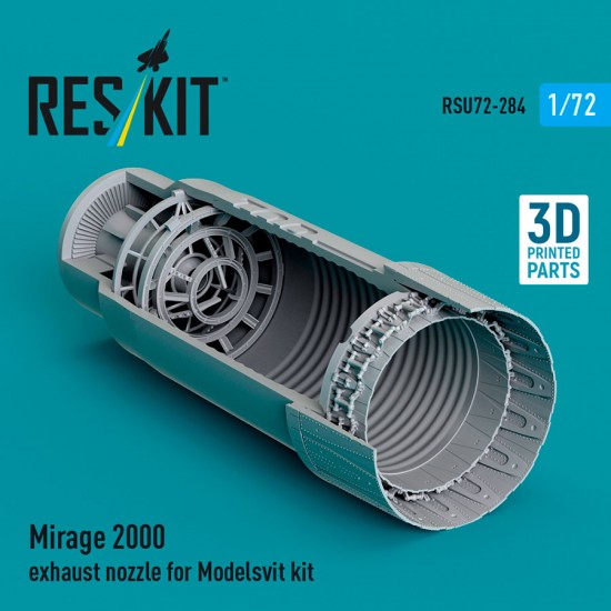 1/72 Mirage 2000 Exhaust Nozzle for Modelsvit kit