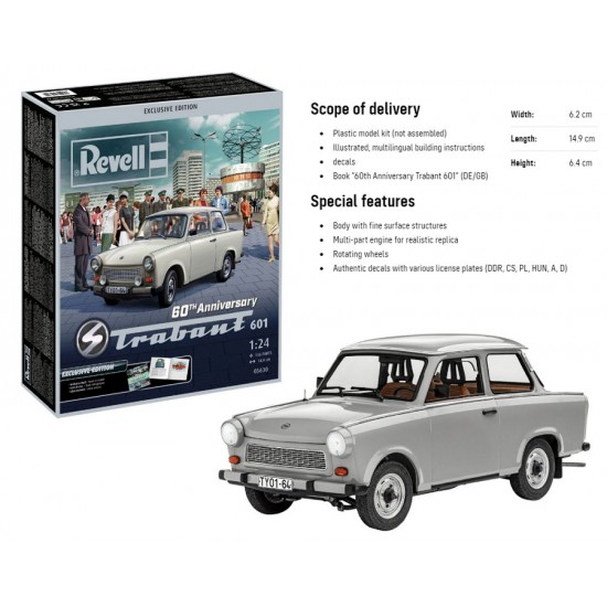 1/24 Trabant 601 60th Anniversary [Exclusive Edition]