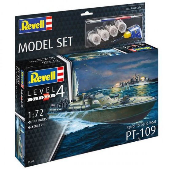 1/72 Patrol Torpedo Boat PT-109 Model Set