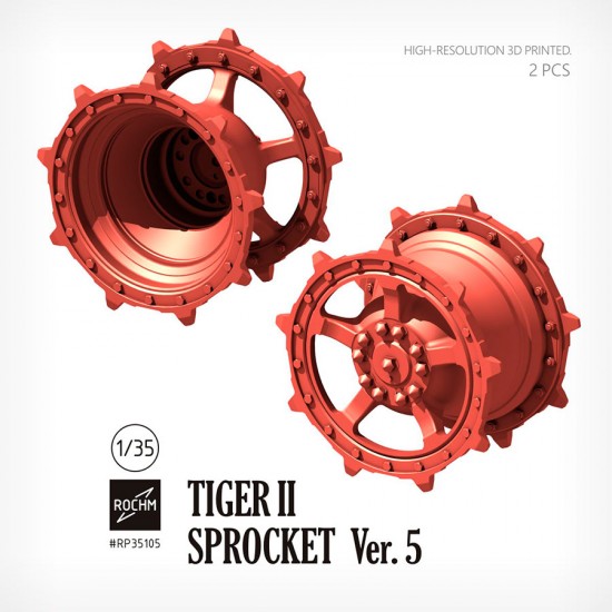 1/35 Tiger II Sprocket Ver. 5 (Tiger II, Jagdtiger)