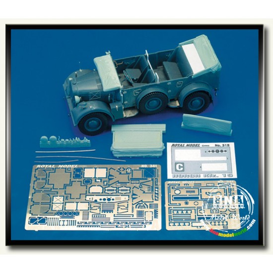 1/35 Horch Kfz 15 Upgrade Set for Italeri/Tamiya kit