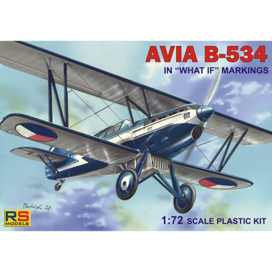 1/72 Czech/Austrian/Italian/Spanish/Croatian Avia B-534 What if and Zurich 1937