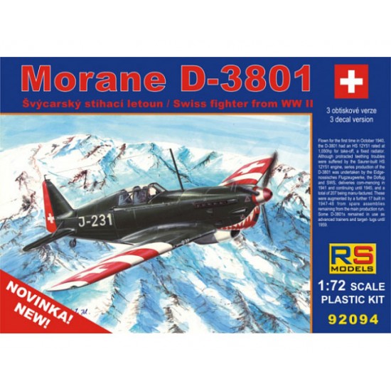 1/72 Swiss Morane D-3801  