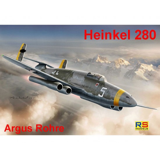 1/72 Luftwaffe Heinkel He-280 with Argus