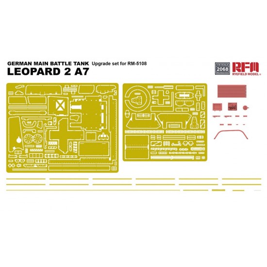 1/35 Leopard 2A7 Upgrade Detail Set for RM-5108