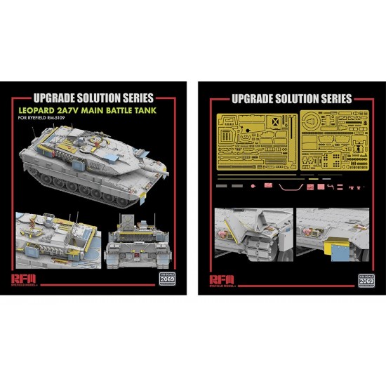 1/35 Leopard 2A7V Upgrade Detail Set for RM-5109