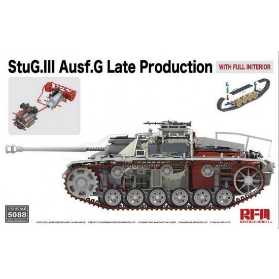 1/35 StuG.III Ausf.G Late Production with Full Interior