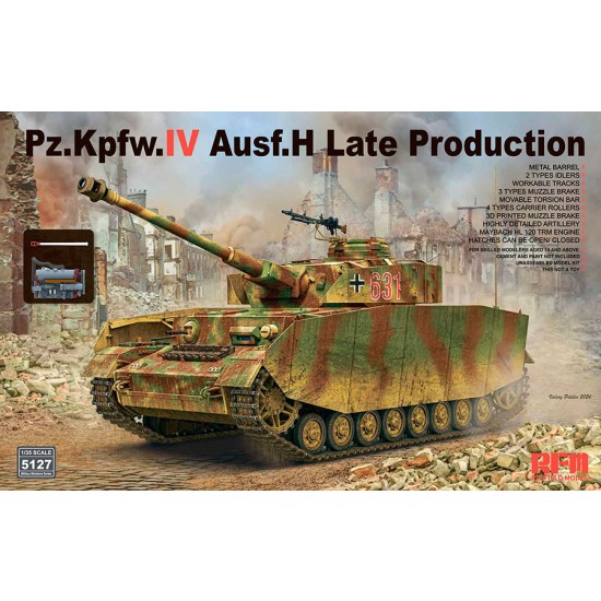 1/35 Pz.Kpfw.IV Ausf.H Late Production