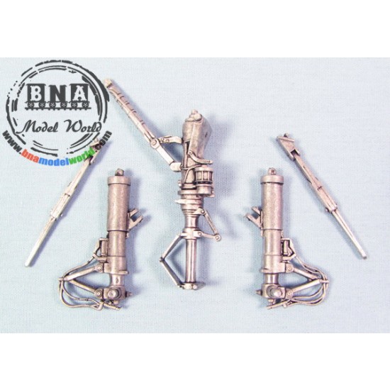 1/32 Panavia Tornado Landing Gear (White Metal) for Revell kit