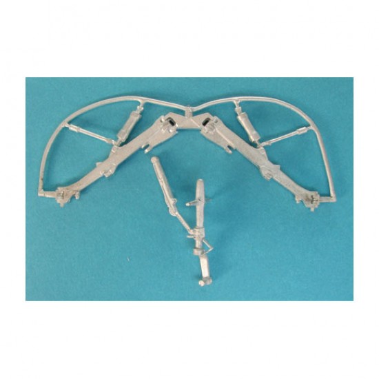 1/32 F-104 Starfighter Landing Gear for Italeri kits (white metal)