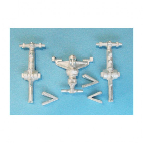 1/48 Merlin HC3 Landing Gear for Airfix kits (white metal)