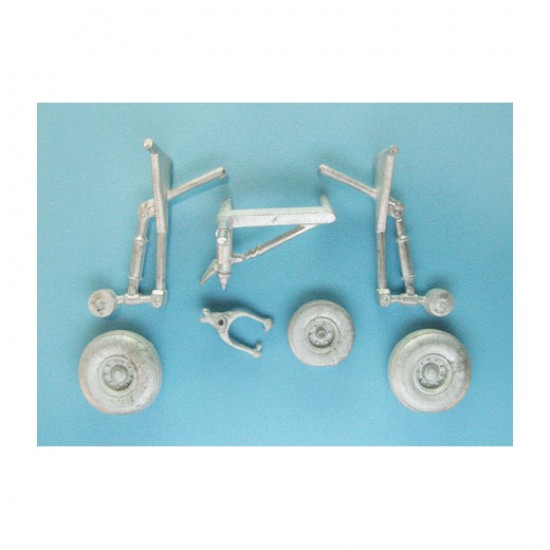 1/48 OV-10 Bronco Landing Gear for Testors kits (white metal)