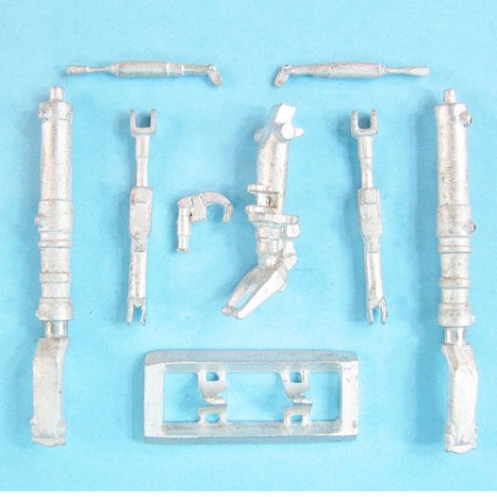 1/48 Lightning T.Mk.4/5 Landing Gear for Sword kits (white metal)