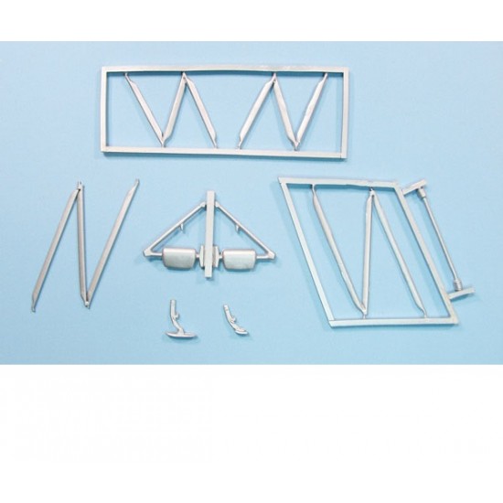 1/48 Lockheed U-2 / Po-2 Landing Gear & Wing Struts for ICM kits