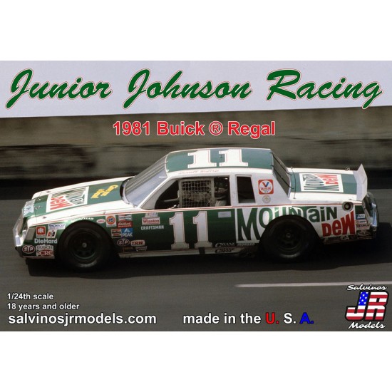 1/24 Junior Johnson Racing 1981 Buick Driven by Darrell Waltrip