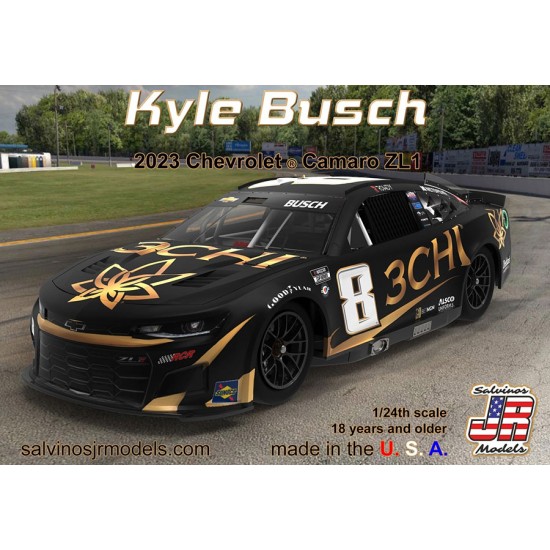 1/24 Kyle Busch #8 3CHI 2023 NEXT GEN Primary Chevrolet Camaro Richard Childress Racing