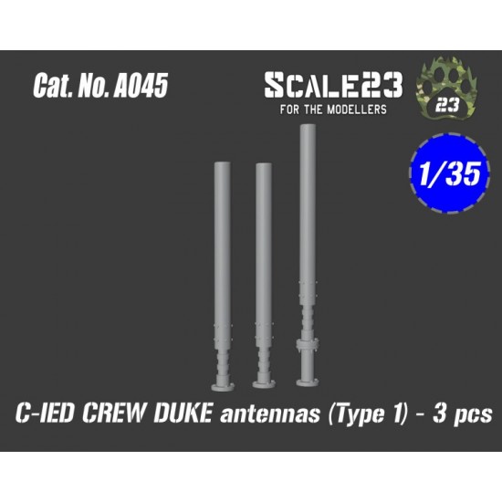 1/35 C-IED Crew Duke Antennas Type 1 (3pcs)