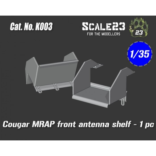 1/35 Cougar MRAP Front Antenna Shelf (1pc)