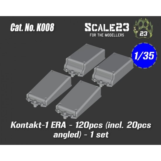 1/35 Kontakt-1 ERA 120pcs (Incl. 20pcs Angled)