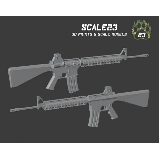 1/35 M16A3 (4pcs) Assault Rifles