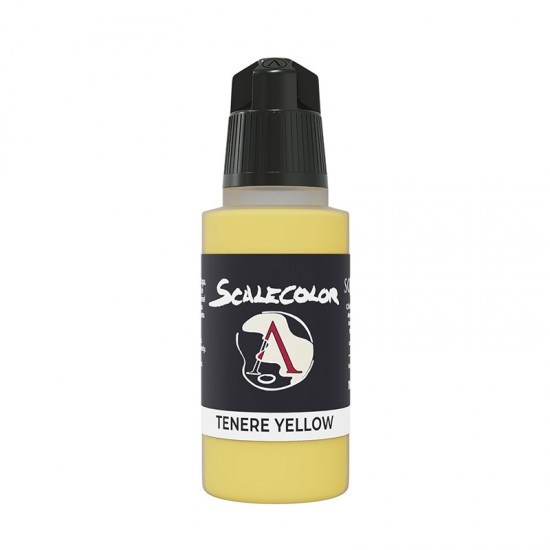 Acrylic Paint - Scale Color #Tenere Yellow (17ml, Super-Matt Finish)