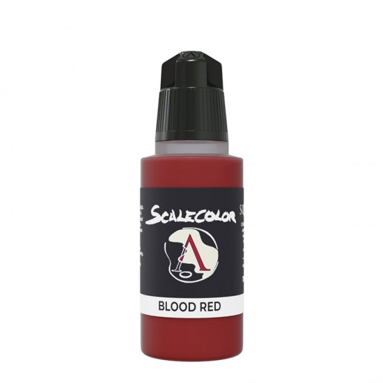 Acrylic Paint - Scale Color #Blood Red (17ml, Super-Matt Finish)