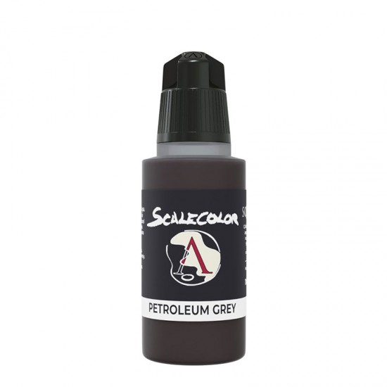 Acrylic Paint - Scale Color #Petroleum Grey (17ml, Super-Matt Finish)