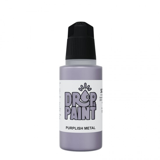 Drop & Paint Range Acrylic Colour - Purplish Metal (17ml)