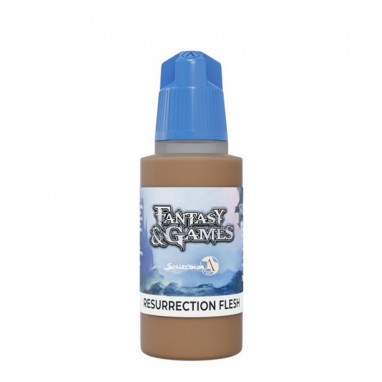 Acrylic Paint - Fantasy & Games #Resurrection Flesh (17ml, Satin Finish)