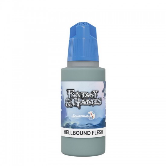 Acrylic Paint - Fantasy & Games #Hellbound Flesh (17ml, Satin Finish)