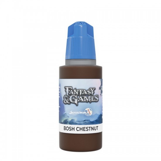 Acrylic Paint - Fantasy & Games #Bosh Chesnut (17ml, Satin Finish)