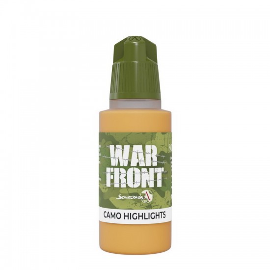 Acrylic Paint - Warfront #Camo Highlights (17ml, Matt Finish)