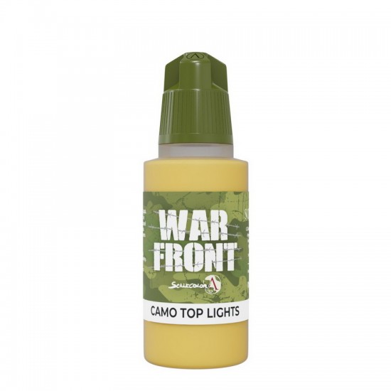 Acrylic Paint - Warfront #Camo Top Lights (17ml, Matt Finish)