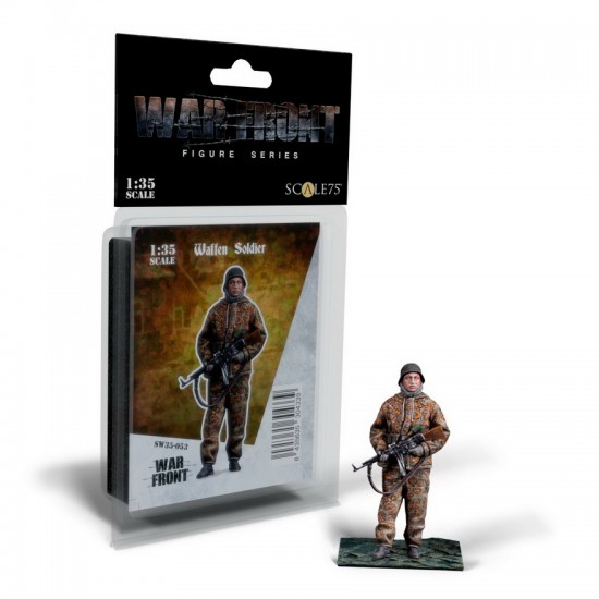 1/35 Military Warfront Miniatures - Waffen Soldier