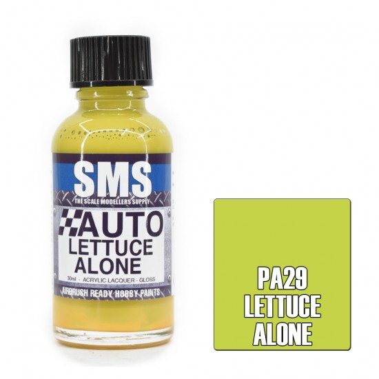 Acrylic Lacquer - Auto Colour #Lettuce Alone (30ml)