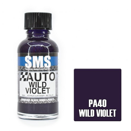 Acrylic Lacquer - Auto Colour #Wild Violet (30ml)