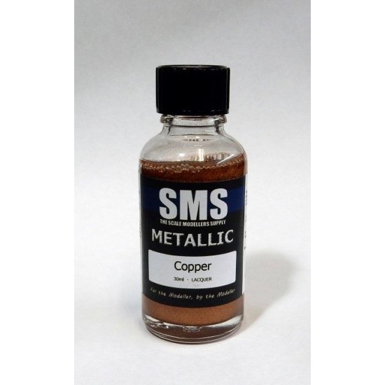 Acrylic Lacquer Paint - Metallic #Copper (30ml)