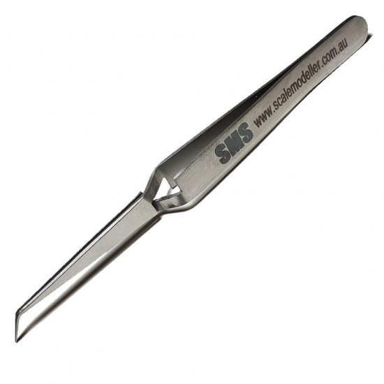 Precision Tweezers - Fine Tip Curved