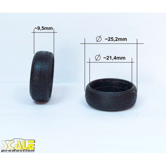 1/24 18/19' Camber (4 tyres)